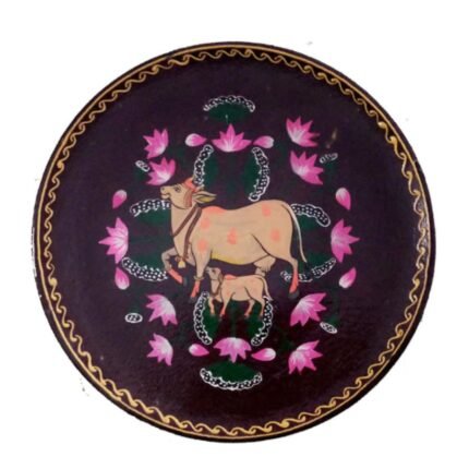 Multicolour Wooden Wall Plate